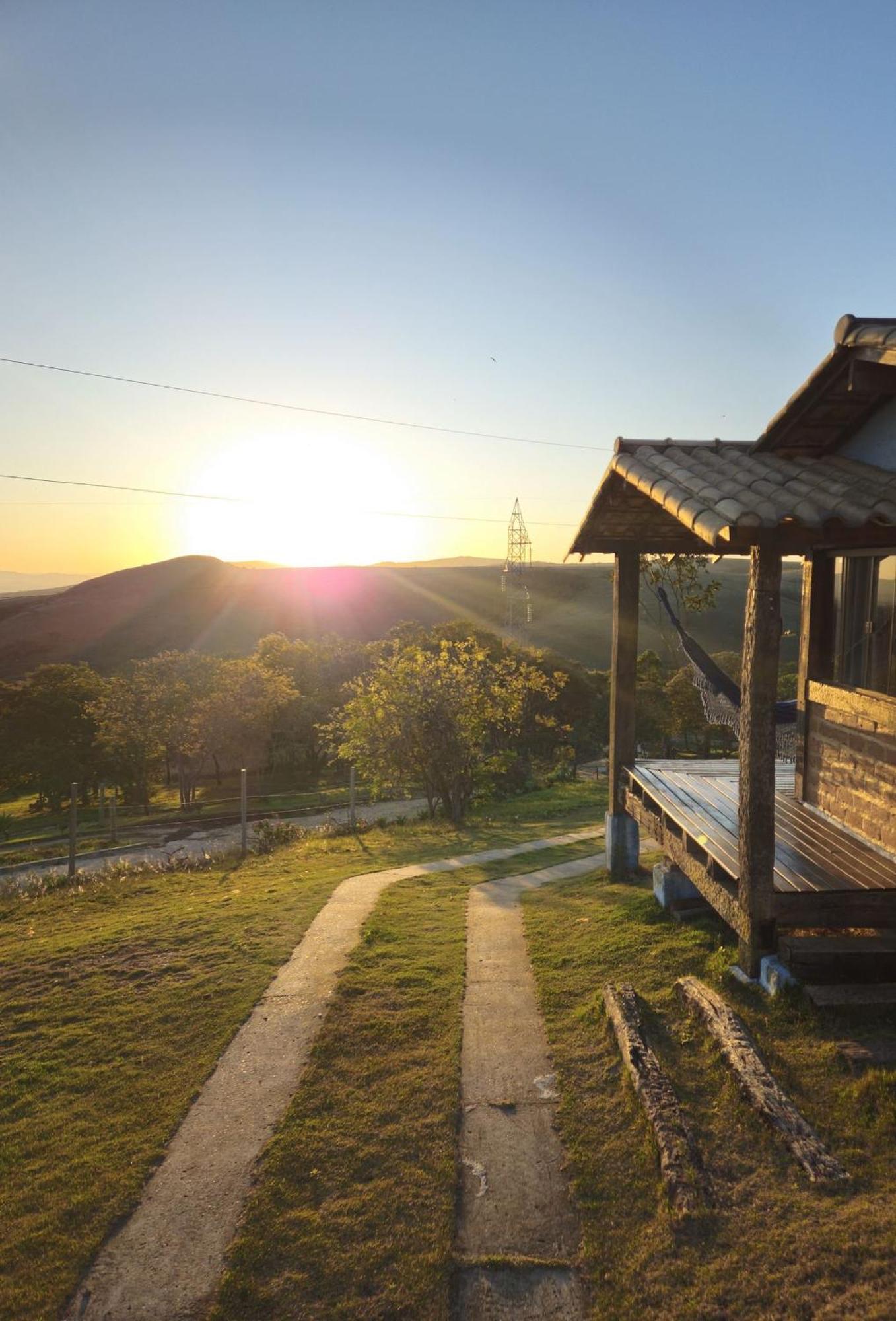 Real - Tranquilidade Na Serra De - Piscina Com Uma Vista Espetacular Do Por Do Sol